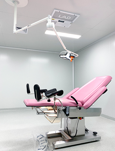 Sala de partos obstétricos